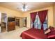 Spacious main bedroom with walk in closet and ensuite bathroom at 6334 E Albany St, Mesa, AZ 85205