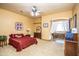 Spacious main bedroom with large windows and an ensuite bathroom at 6334 E Albany St, Mesa, AZ 85205
