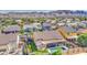 This aerial view captures a home's backyard oasis, complete with a refreshing pool and lush greenery at 710 W Ardmore Rd, Phoenix, AZ 85041