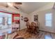 Cozy dining area featuring wooden furniture and elegant decor, perfect for Gathering meals and entertaining guests at 7940 W Willow Ave, Peoria, AZ 85381