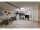 Organized garage featuring ample storage and plenty of room for a vehicle at 7940 W Willow Ave, Peoria, AZ 85381