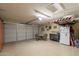 Spacious garage offering plenty of room for parking and storage at 7940 W Willow Ave, Peoria, AZ 85381