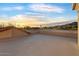 Rooftop deck offering sunset views of the surrounding desert landscape and scenic mountains at 8540 E Mcdowell Rd # 119, Mesa, AZ 85207