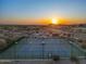 Enjoy a scenic match on the community tennis courts as the sun sets over the desert landscape at 8540 E Mcdowell Rd # 119, Mesa, AZ 85207