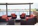 Outdoor patio with comfortable seating with a scenic lake view at 953 W Ridge Rd, Apache Junction, AZ 85120