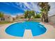 Stunning backyard pool with a diving board, a hot tub and a gazebo, perfect for outdoor relaxation and entertaining at 10130 E San Salvador Dr, Scottsdale, AZ 85258