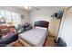 Bedroom with carpet flooring, neutral walls, and a ceiling fan at 10441 W Windsor Ave, Avondale, AZ 85392