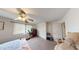 Bedroom featuring neutral walls, carpet flooring, and a ceiling fan at 10441 W Windsor Ave, Avondale, AZ 85392