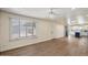 Spacious living room featuring new flooring and an open floor plan at 1939 E Alameda Dr, Tempe, AZ 85282