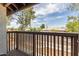 Balcony with wood railing overlooking the neighborhood at 2121 W Union Hills Dr # 113, Phoenix, AZ 85027