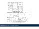 Detailed floor plan showcasing the layout of the home, including bedrooms, bathrooms, and living spaces at 2387 E Runaway Bay Pl, Gilbert, AZ 85298