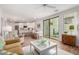 Modern living space boasting an open floor plan, seamlessly connecting to a cozy outdoor patio at 2511 W Queen Creek Rd # 174, Chandler, AZ 85248
