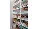 Spacious pantry featuring extensive shelving for organized storage at 2511 W Queen Creek Rd # 174, Chandler, AZ 85248