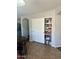 Pantry with sliding doors, shelving, and plenty of storage space for food and household items at 491 E Jeanne Ln, San Tan Valley, AZ 85140