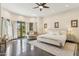 Bright, modern bedroom with a sitting area and lots of natural light at 5402 E Cortez Dr, Scottsdale, AZ 85254