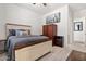Cozy bedroom with a neutral color scheme, comfortable carpet, and ample natural light at 11249 N Blakely St, Surprise, AZ 85388