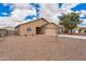 Inviting single-Gathering home featuring desert landscaping, a two car garage, and a classic design at 15120 S Amado Blvd, Arizona City, AZ 85123