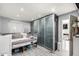 View of a bedroom featuring a sliding door closet, a toddler bed, and light colored flooring at 20250 N 6Th Dr # 3, Phoenix, AZ 85027