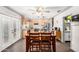 Dining area that leads to the kitchen and french doors to outdoor patio at 2062 S Emerson --, Mesa, AZ 85210