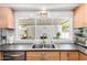 Kitchen sink with a view to the backyard, set in a bright kitchen with modern finishes at 2062 S Emerson --, Mesa, AZ 85210