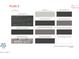 Color and material selections for modern home design with a variety of finish choices at 26416 N 24Th Gln, Phoenix, AZ 85085