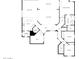 Detailed floor plan showcasing the layout, including the kitchen, bedrooms, and bathrooms at 33667 N 71St Way, Scottsdale, AZ 85266