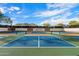 Clean pickleball courts with mountain views and professionally painted surfaces offer a great recreational opportunity at 33667 N 71St Way, Scottsdale, AZ 85266