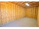 Interior of the outbuilding with unfinished walls and concrete flooring, ready for customization at 3850 N Mateo Dr, Eloy, AZ 85131