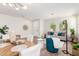 Open living space with dining area and modern decor at 3875 E Claxton Ave, Gilbert, AZ 85297