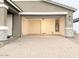 Spacious two-car garage featuring an automatic door, and room for extra storage at 4747 S Carver --, Mesa, AZ 85212