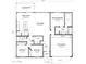 Detailed floor plan featuring vaulted ceilings in the kitchen, living room, and Primary bedroom at 5937 N Nigal Rd, Casa Grande, AZ 85194