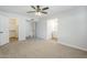 Open-concept main bedroom with en-suite bath and closet at 6214 W Sunnyside Dr, Glendale, AZ 85304