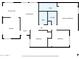 Detailed floor plan showcasing the layout of the home, including the kitchen, bedrooms, baths, and living areas at 14801 N 25Th Dr # 2, Phoenix, AZ 85023