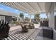Comfortable covered patio with outdoor seating area at 2206 S Ellsworth Rd # 160B, Mesa, AZ 85209