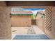 The backyard includes a desert landscape and a private patio for relaxation at 225 W 1St St # 107, Mesa, AZ 85201
