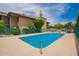 Inviting community pool with lounge chairs offers a relaxing outdoor space at 225 W 1St St # 107, Mesa, AZ 85201