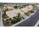 Impressive aerial view of home showing a manicured front yard, tile roof, and a convenient two-car garage at 3102 E Desert Broom Way, Phoenix, AZ 85048