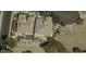 Stunning aerial view of the property showcasing a large backyard and private pool at 3225 E Cardinal Ct, Chandler, AZ 85286