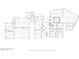 Detailed floor plan highlighting the layout of the home including the primary bedroom and theater at 7002 E Aster Dr, Scottsdale, AZ 85254