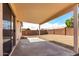 Covered patio overlooking a spacious backyard area, perfect for outdoor living and entertaining at 9332 W Mary Ann Dr, Peoria, AZ 85382
