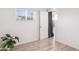 Bright bedroom features vinyl flooring and a window for ample natural light at 13013 N 18Th St, Phoenix, AZ 85022