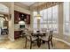 Cozy breakfast nook with built-in desk space, perfect for working or enjoying a meal at 14708 E Canyoncrest Ct, Fountain Hills, AZ 85268
