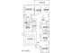 Detailed floor plan showcasing the layout of a modern home with four bedrooms, a spacious great room, and a 2-bay garage at 17479 W Victory St, Goodyear, AZ 85338