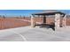 Community park featuring covered picnic tables and a walking path at 17545 W Victory St, Goodyear, AZ 85338