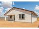 View of the backyard and exterior of the home at 25332 N 133Rd Ave, Peoria, AZ 85383