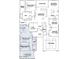 Detailed floor plan showcasing the layout with the 