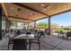 Inviting outdoor patio area with ample seating, perfect for dining and enjoying the surrounding views and great weather at 3045 W Feather Sound Dr, Phoenix, AZ 85086