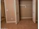 Open closet revealing the shelving at 3216 E Campo Bello Dr, Phoenix, AZ 85032