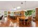 Open kitchen with stainless steel appliances, large island, and ample cabinet space at 3750 E Palm St, Mesa, AZ 85215