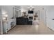 Bright living room features tile flooring, a fireplace, and abundant natural light at 4049 E Arbor Ave, Mesa, AZ 85206
